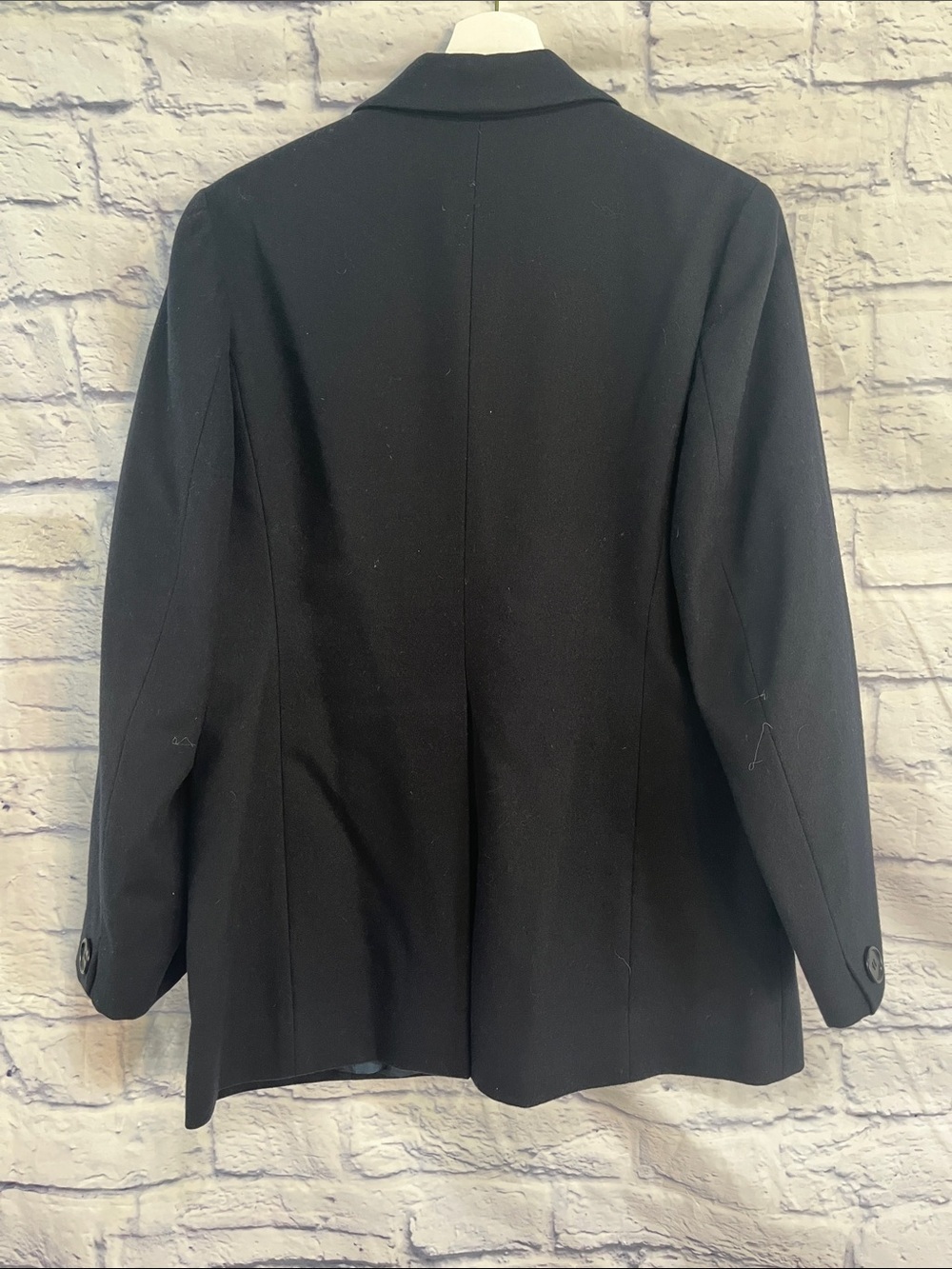 Vintage Callaghan Italian Designer Blazer 1980’s-1990’s Wool IT 42 US 6 - Picture 4 of 10